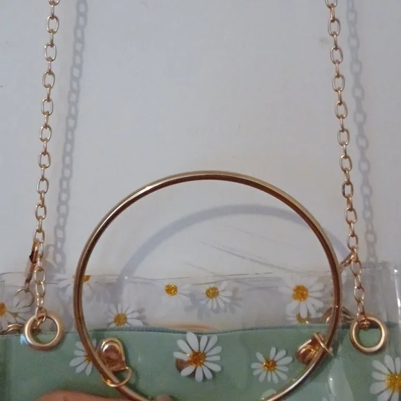 MINI DAISY PURSE IN GREEN - Picture 4 of 13